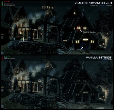 Realistic Skyrim HD v2-4 Profile - Compare 18