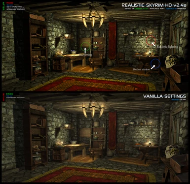 Realistic Skyrim HD v2-4 Profile - Compare 20