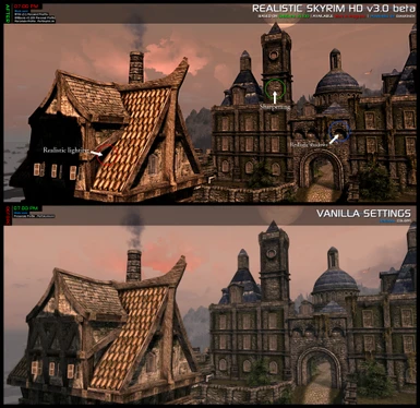 Realistic Skyrim HD v3-0 Profile - Compare 6