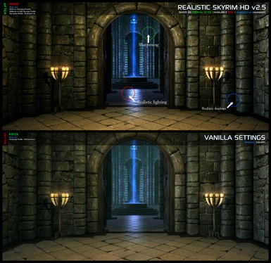 Realistic Skyrim HD v2-5 Profile - Compare 24