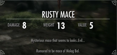 Rusty Mace