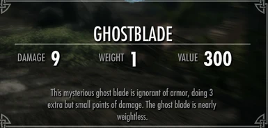 Ghost Blade