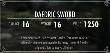 Daedric Dagger
