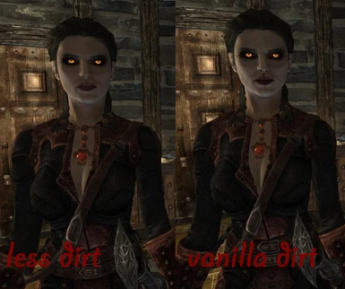 without dirt masks deleted by other mods