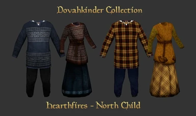 Hearthfires Clothes Replacer - North Child
