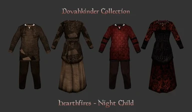 Hearthfires Clothes Replacer - Night Child