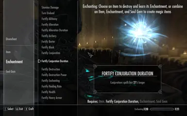 Conjuration Duration