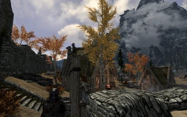 Whiterun 1 - check all the trees and bushes - with FXAA
