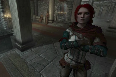 Triss from imAarwyn in her Witcher2 clothes