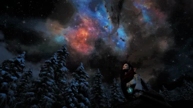 Senri enjoying Stargazing ^~^