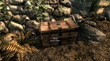 The chest outside of riverwood