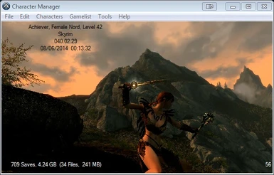 Skyrim Character Manager 2.5.3