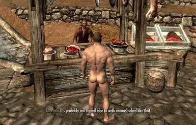 skyrim no nude comments