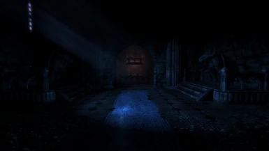Castle Volkihar entrance with Dynavision and ELFX with this mod