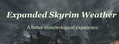Expanded Skyrim Weather