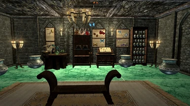 Updated Alchemy area with more clutter and posters