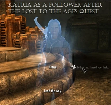 Katria Follower from Lost to the Ages