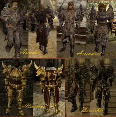 TERA Armors Collection - Retextured for male - Exposed armors at Skyrim ...