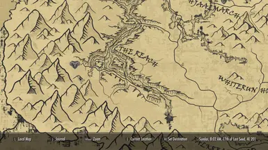 Map of skyrim with roads - sstoo