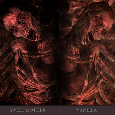 Mother closeup comparison