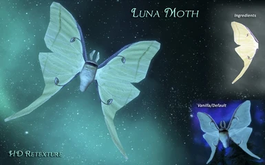 Luna Moth HD-Retexture