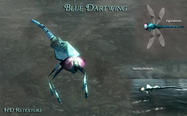 Blue Dartwing HD-Retexture