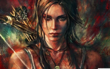 Lara painting
