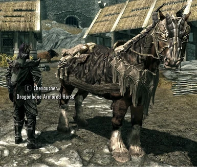 Dragonbone Armored Horse