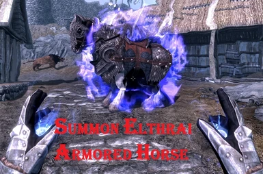 Summon Elthrai Armored Horse