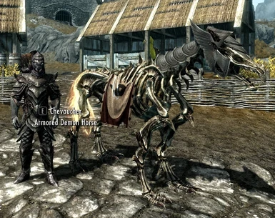 Armored Demon Horse