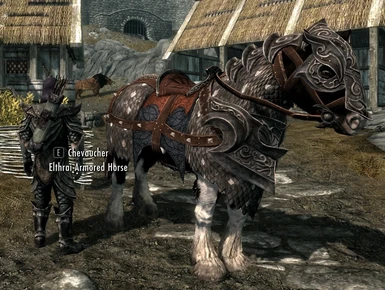 Elthrai Armored Horse