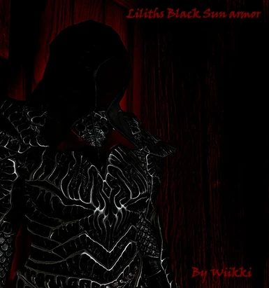 Liliths Black Sun Armor Set