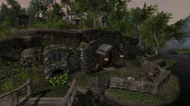 The Hobbit Home Entrance