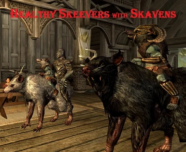 Healthy Skeevers with Skavens 
