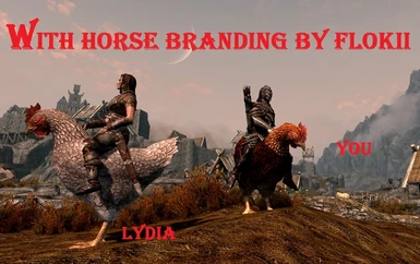 With Horse Branding by fLokii