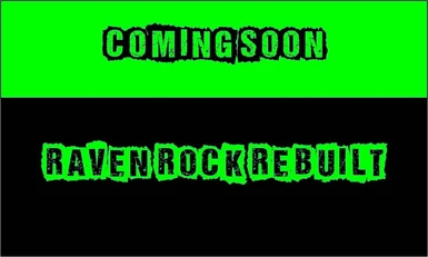 Raven Rock Rebuilt Advertisement