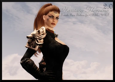 Fantasy Heroine - Female Face Texture UNP CBBE v2.0b