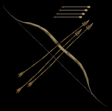 Morrowind only had Bonemold bows and arrows