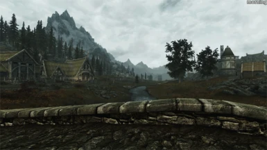 Whiterun at different times of day - animated