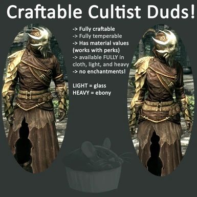 Craftable Cultist Duds