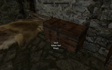 Follower Chest and Bed