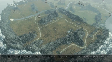 Better Falskaar and Wyrmstooth Map With Roads