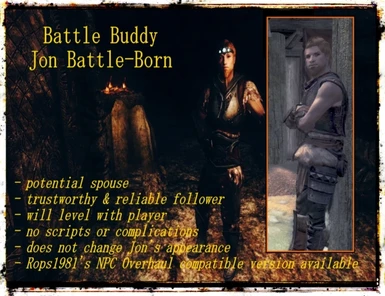 Battle Buddy Jon Battle-Born the Forlorn Lover