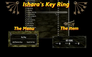 Isharas Key Ring