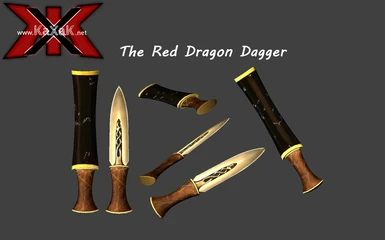 KxK Red Dragon dagger