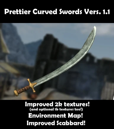 Prettier Curved Swords - Scimitar Redesign