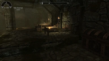 Chest near Imperial entrance to Helgen Keep - The Barracks