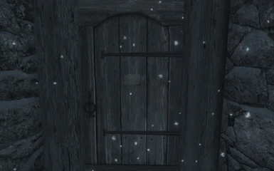 Door with note