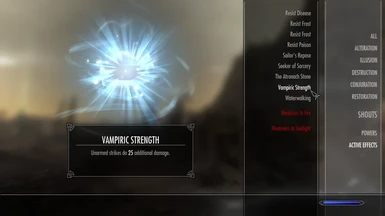 Vampiric Strength and Dread Cloak