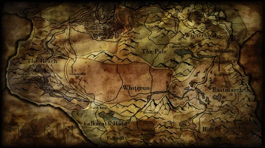 Dirty Skyrim Map